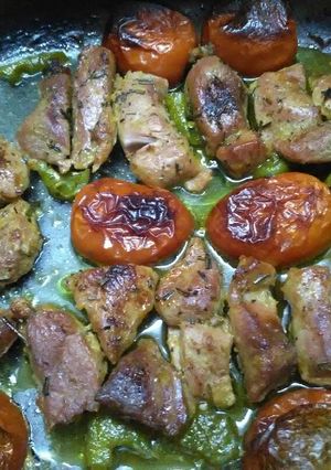 عکسی از دستور کباب بوقلمون در فر