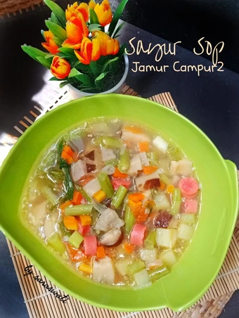 Cara Gampang Membuat Resep Sayur Sop Jamur Warna Warni yang Lezat Sekali Anti Ribet, Bisa Manjain Lidah