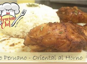 Una foto de Pollo Peruano Oriental al Horno (Navidad) o (año nuevo)