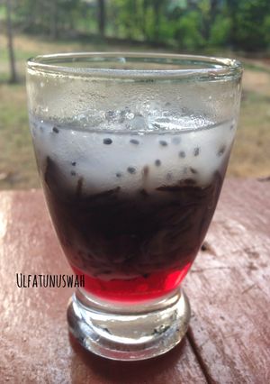 Foto resep Es cincau hitam
