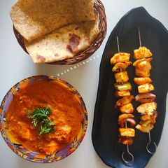 Tandoori Paneer Tikka Masala A picture of Tandoori Paneer Tikka Masala.
