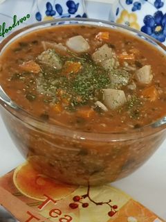 عکسی از دستور سوپ بلغور گندم با شلغم (سوپ سرما خوردگی)