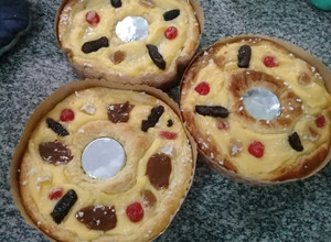 Una foto de Rosca de Pascuas o Reyes fácil con premezcla