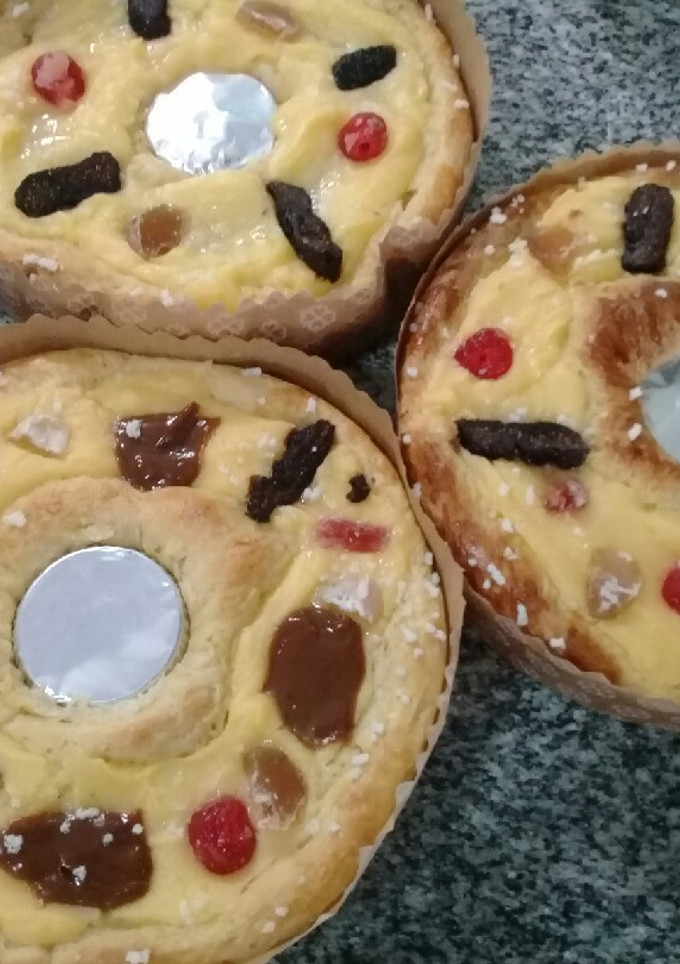 Una foto de Rosca de Pascuas o Reyes fácil con premezcla