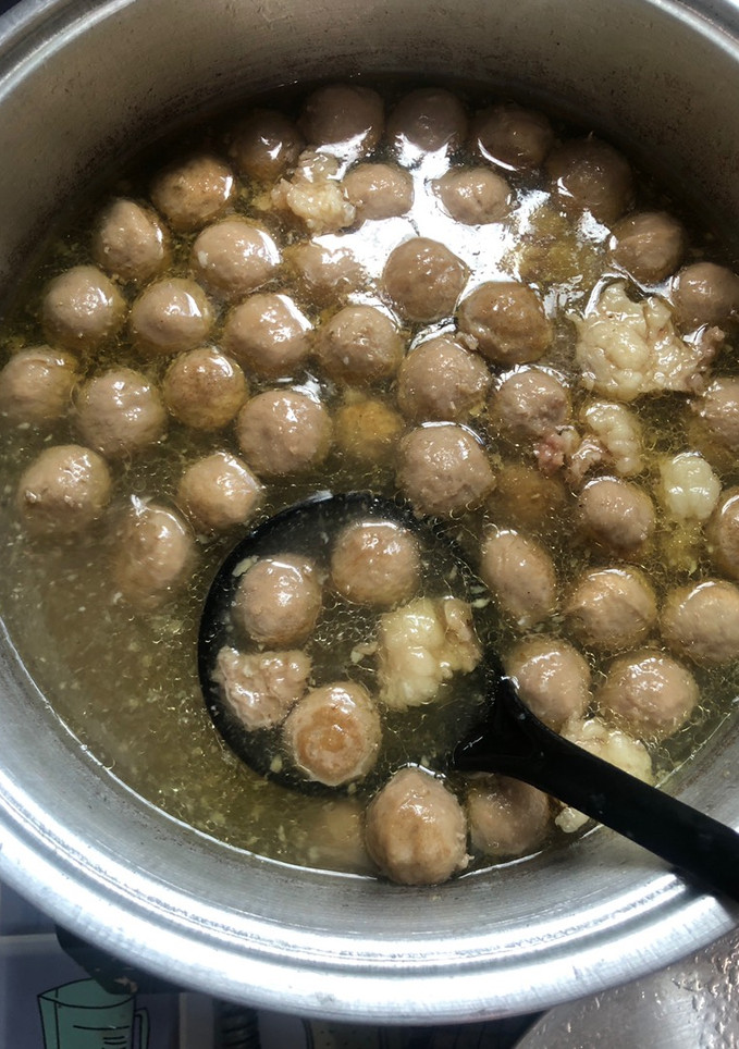 Foto resep Kuah bakso sapi abang gerobakan