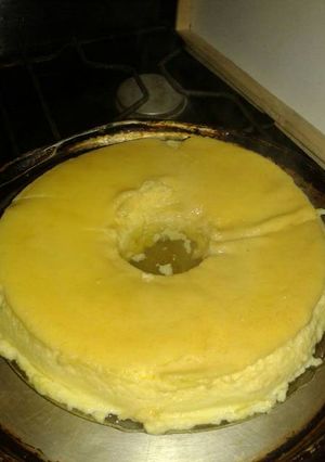 Una foto de Flan casero