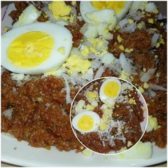 Gajar ka halwa A picture of Gajar ka halwa.
