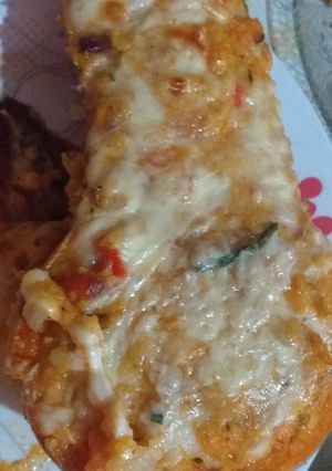 Una foto de Calabaza rellena de vegetales