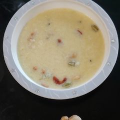 Basmati rice payasam/rice kheer A picture of Basmati rice payasam/rice kheer.
