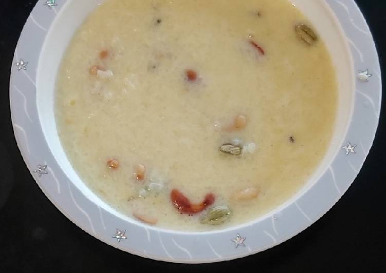 Recipe of Ultimate Basmati rice payasam/rice kheer