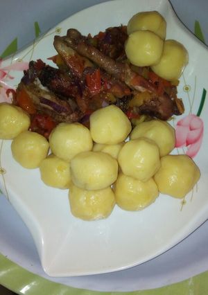 A picture of Mash potatoes.