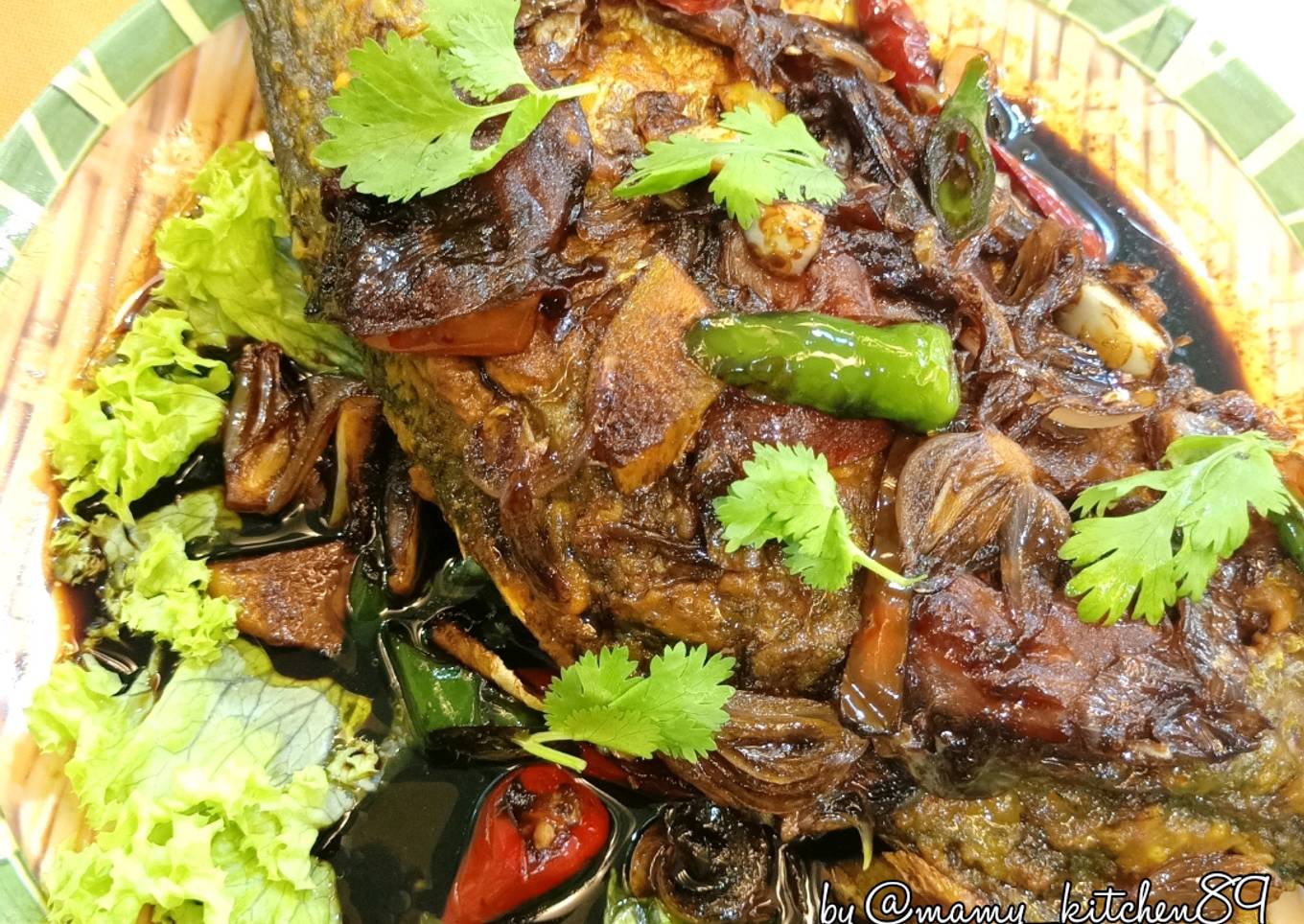 🐠Siakap Masak Kicap Kering