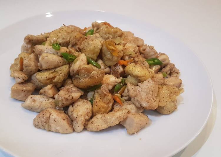 Step-by-Step Guide to Prepare Homemade Chicken mushroom#chinese