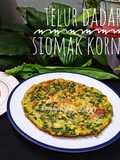 Telur Dadar Siomak Kornet