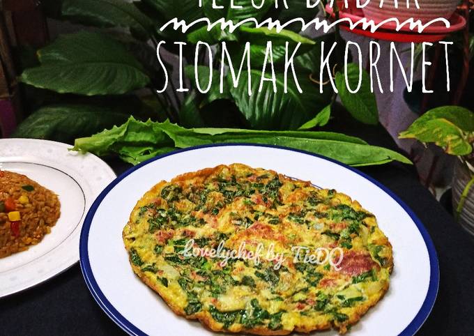 Telur Dadar Siomak Kornet