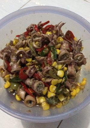 Foto resep Jagung manis tumis cumi asin