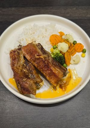 Sült oldalas recept fotója