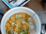 Gambar capcay tofu telur
