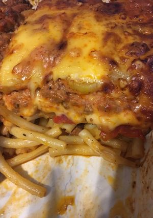 Rakott cukkini (csőtésztával) recept fotója