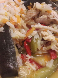 Una foto de Chop suey de pollo