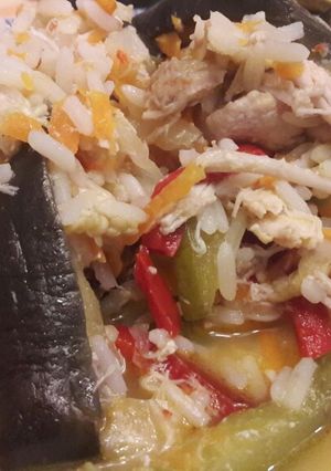 Una foto de Chop suey de pollo