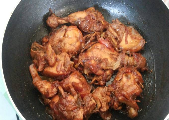 Ayam Kecap Pedas