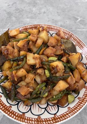 Foto resep Kentang Tumis Ebi
