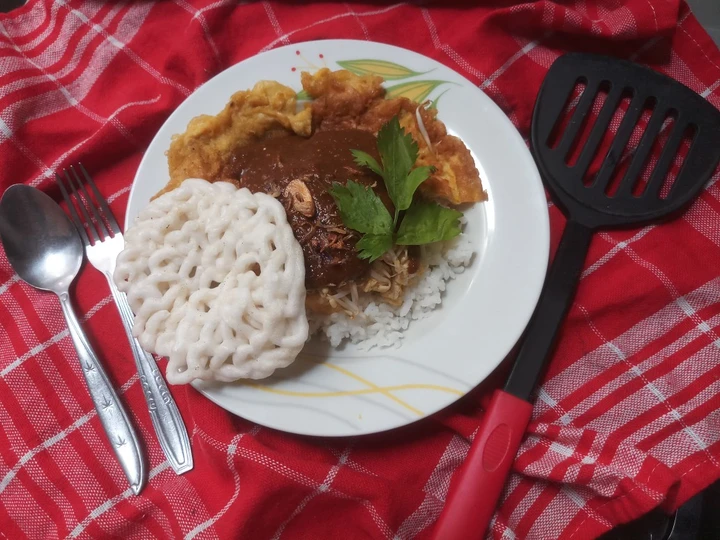 Cara Mudah Membikin Resep Tahu telor bumbu kacang legendaris yang Sempurna Anti Ribet, Bikin Ngiler