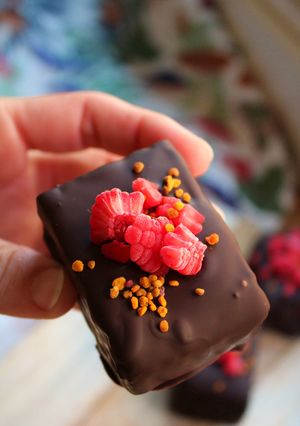Una foto de Brownie saludable de boniato