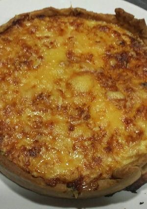 Foto principal de Tarta de verduras y gambas