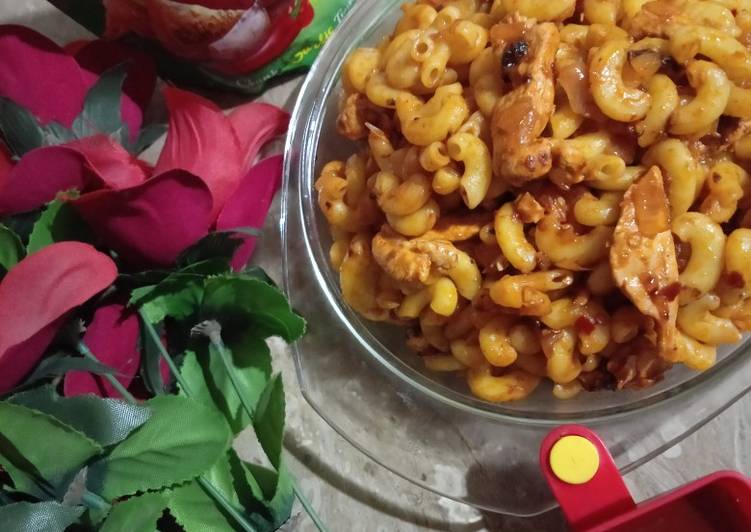Step-by-Step Guide to Prepare Super Quick Homemade Red &amp; Hot sauce pasta