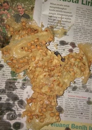 Foto resep Peyek kedelai krenyes krenyes