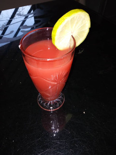 A picture of Watermelon drink.