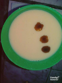 Una foto de Batido de arroz con piña