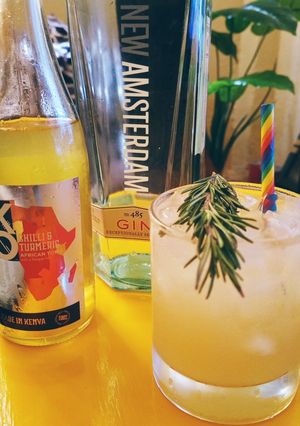 A picture of Spicy G & T.