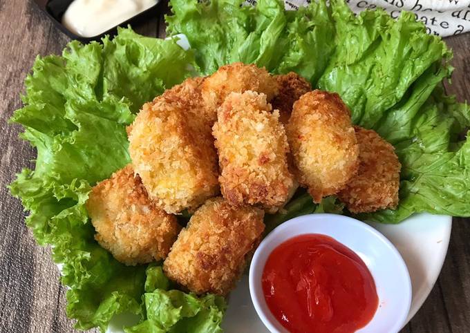 Cara Gampang Membuat Nugget Ayam Keju Wortel Anti Gagal