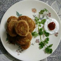 A picture of Pin wheel samosa.