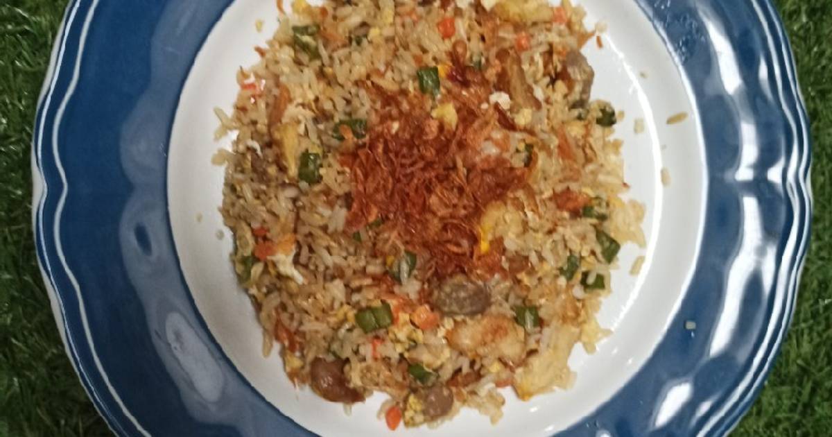 16 resep  nasi  goreng  yang chow enak  dan sederhana Cookpad