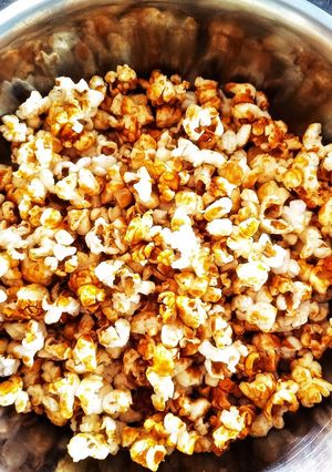 Une photo de Pop corn au caramel