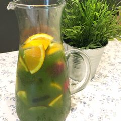 A picture of Green Tea Matcha Sangria.