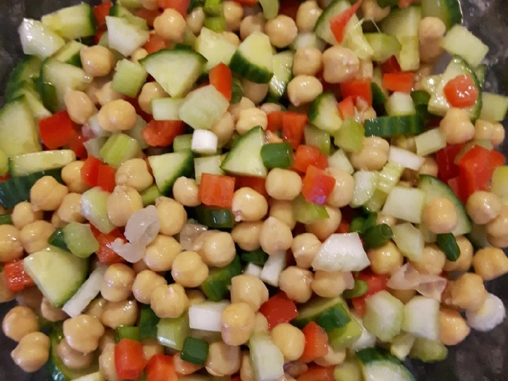 Recipe Chick Pea Salad the So Delicious Can spoil the tongue