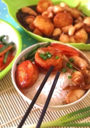 Foto resep Tahu Jepang Ayam Lada Hitam
