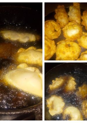 Una foto de "Empanadas de pescado🐟 fritas"