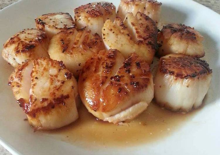 Recipe of Super Quick Homemade Pan Seared Scallops