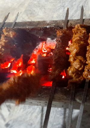 A picture of Beef bihari kabab.