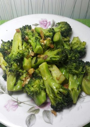 Foto resep Brokoli goreng aroma bawang putih