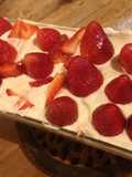 Einfacher Muttertags Erdbeersahne Kuchen