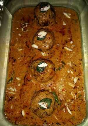 A picture of Lahori malai kofta.