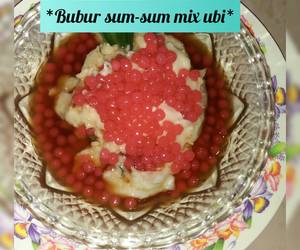 Masakan Unik *Bubur sum-sum mix ubi* Mantul Banget