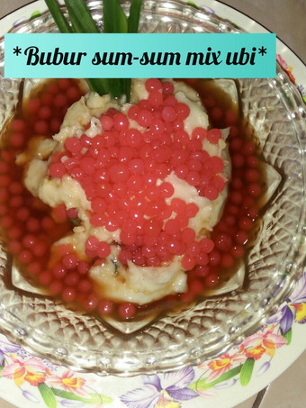 Cara Membuat Bubur sum-sum mix ubi Sederhana Dan Enak